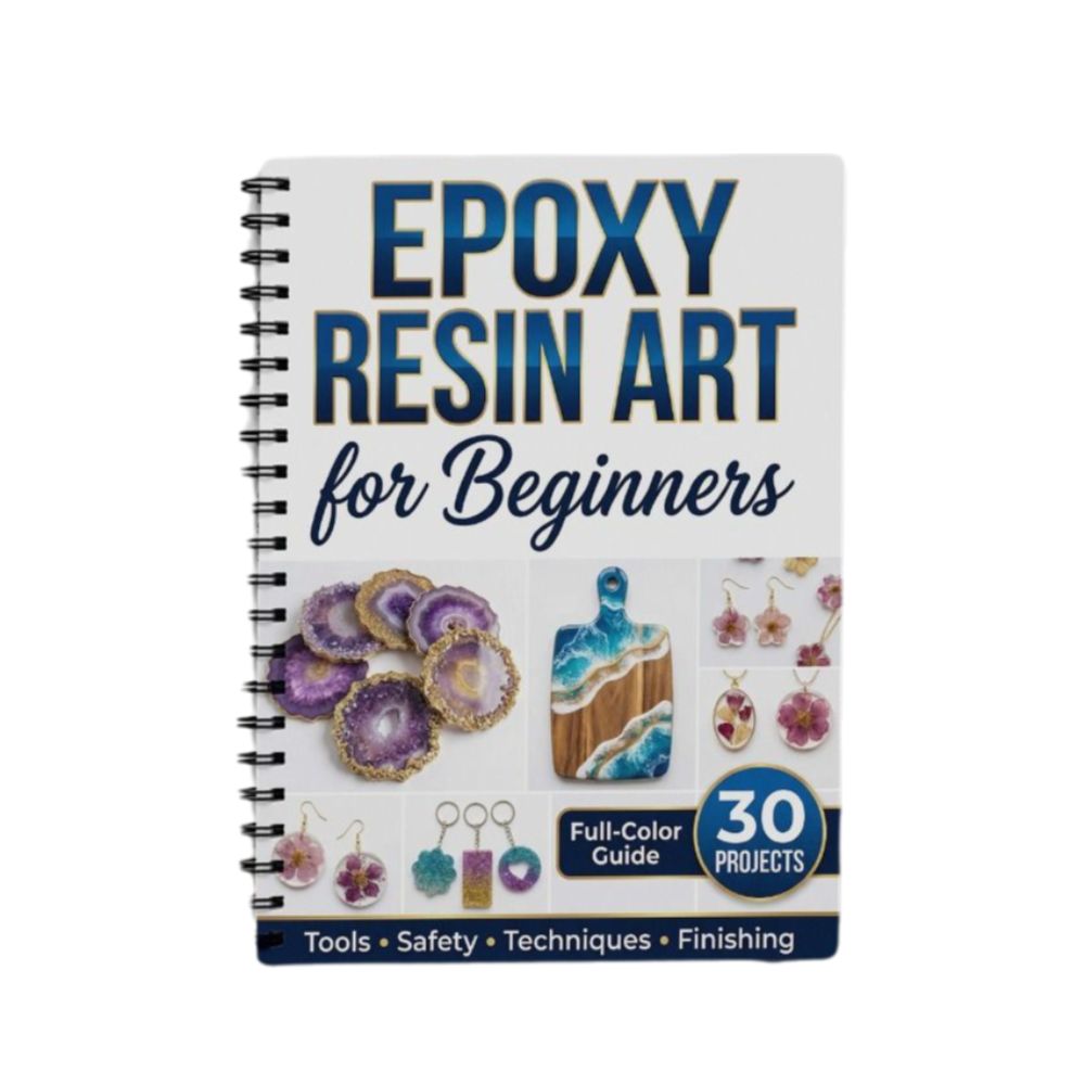Пособие по искусству из эпокси – обзор и цена Resin Craft For Beginners
