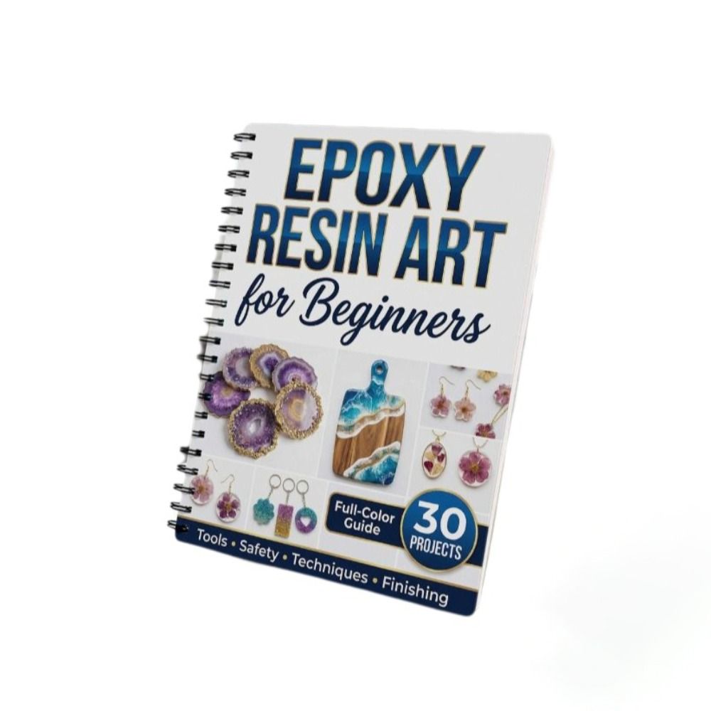 Пособие по искусству из эпокси – обзор и цена Resin Craft For Beginners