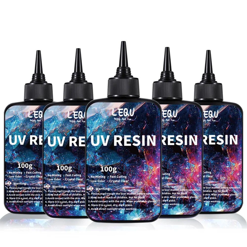100 г УФ-смолы, прозрачная, ул – обзор и цена Epoxy Uv Resin Kit