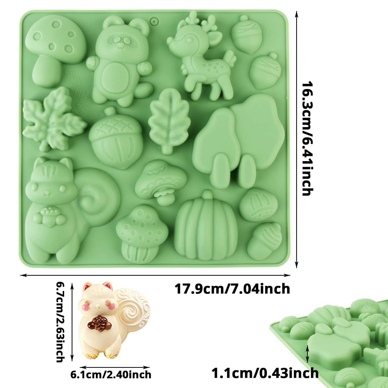 Силиконовая форма для выпечки  – обзор и цена Resin Craft Material