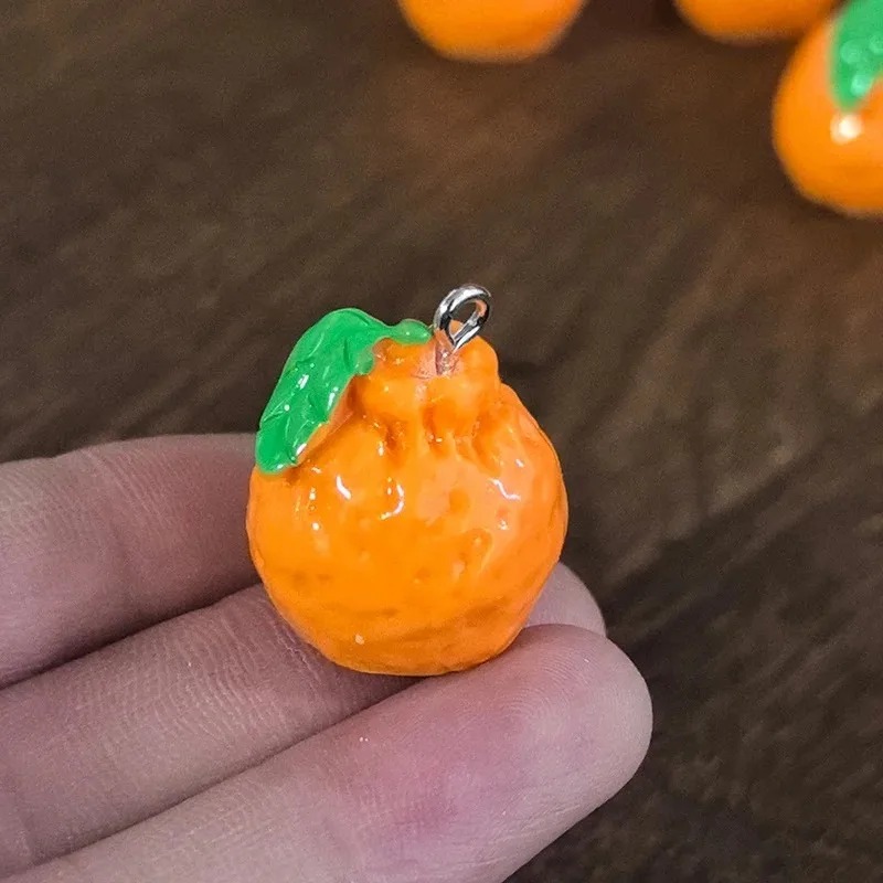 10 шт. 3D-имитация мандарина и – обзор и цена Resin Craft Material