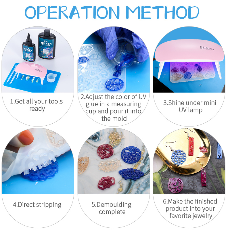 100 г/250 г прозрачная УФ-смол – обзор и цена Epoxy Uv Resin Kit